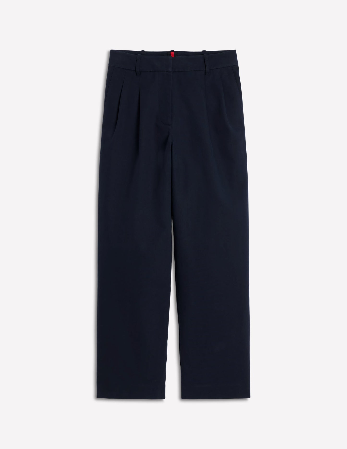 Bloomsbury Cotton Pants-NAVY